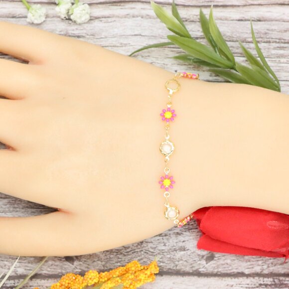"Trendy Bracelet for Girls & Women – Cute, Adjustable & Gift-Ready | MLCRC1179 - Picture 7 of 10